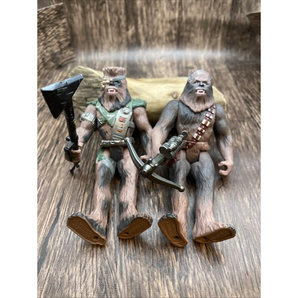 Star Wars Chewbacca Bounty Hunter Disguise Shadows Of The Empire 1996 And Chewie
